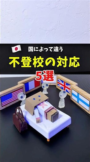 [How Different Countries Handle School Refusal] 5 Examples #Japan #USA #Finland #UK #France