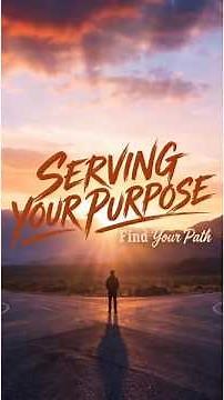 What is your purpose? Find out how you're serving your purpose every day. #yourpurpose