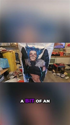 Wait Until You See This Custom Dakimakura! 👀 #shorts