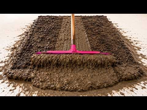 I Can’t Believe How Much Mud Came Out of This Thick Rug! 🤯 | Satisfying Cleaning ASMR