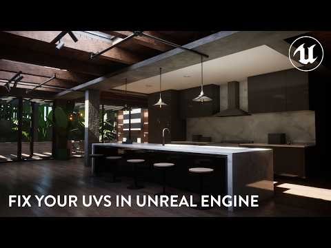 Fix your models UV's quickly in Unreal Engine - UV Editor Tool In Engine