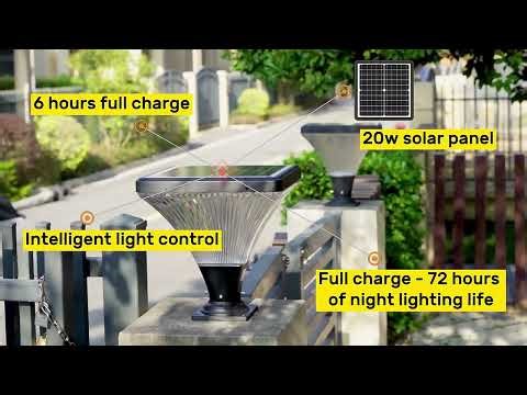 Waterproof Outdoor Solar LED Street Light