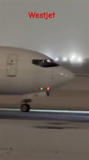 Westjet taxing for departure from YYZ Toronto Pearson airport #canada