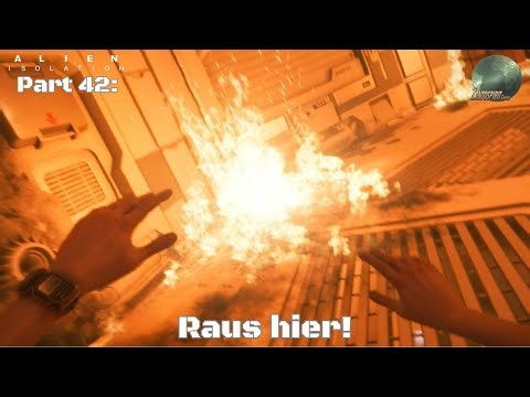 Alien Isolation Part 42! / Get out of here! 🧨❗🌒 / Gameplay German
