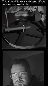 how Disney made sound effects for their cartoons in the 1940s