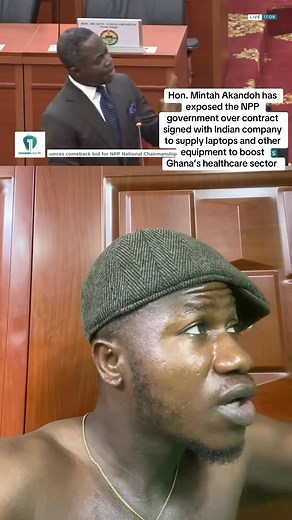Hon. Mintah Akandoh has exposed the NPP government over contract signed with Indian company to supply laptops and other equipment to boost Ghana’s healthcare sector 🙆‍♂️🙆‍♂️🙆‍♂️🙆‍♂️Eeeiii NPP😱🙆‍♂️ | Adom Best