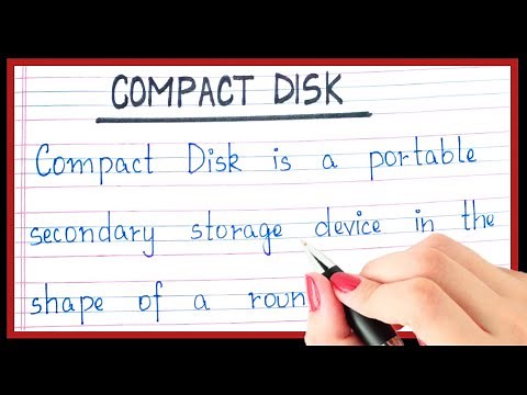 What is compact disc | Definition of compact disc | Types of compact disc | Full form CD