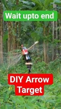 DIY Arrow Target to Coca-Cola Bottle | Bottle Shooting Experiment #toollovers #diymodel #homemade