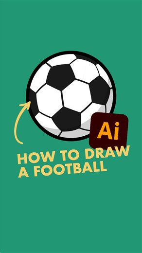 James Barnard on Instagram: "⚽️⚽️⚽️ Have you ever tried to draw a vector football? It’s harder than you think, so why not just download this file I’ve made for you?! Hit the link in my bio to access it. Also, if you want to find that 3D asset by Dan Liebeman you can find it here: https://substance3d.adobe.com/community-assets/assets/abb108c6ee2e278de452b799a9fe480f5a5e6348 #illustrator #illustratortips #graphicdesign"