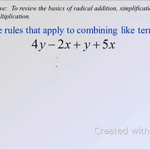Review of Radical Basics