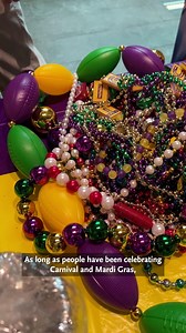 From sweet treats handed out by ladies in carriages, to today’s colorful souvenirs of sparkling and blinking plastic, Mardi Gras throws have long been a Carnival tradition in New Orleans. In this video, interpreter Jacob Williams discusses the long history—and unintended consequences—of Carnival throws during a seasonal Shortcut talk at HNOC. Throughout the season, join us for Mardi Gras Throws: It’s the Gettin’ Not the Havin’! The free, 20-minute gallery talks are held at 2 p.m. on Wednesdays a