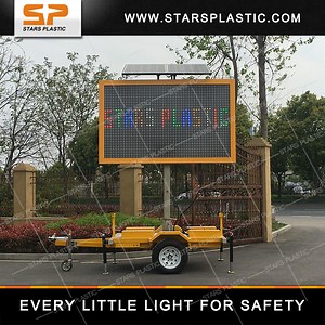 [Hot Item] Portable Variable Message Sign for Traffic Safety