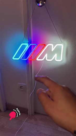 Panneau néon pour voiture à fixer au mur, panneau lumineux en néon LED pour garage, chambre … #tiktokshop #tiktokshopping #pourtoi #foryoupage❤️❤️ @TikTok Shop Creator @TikTok France