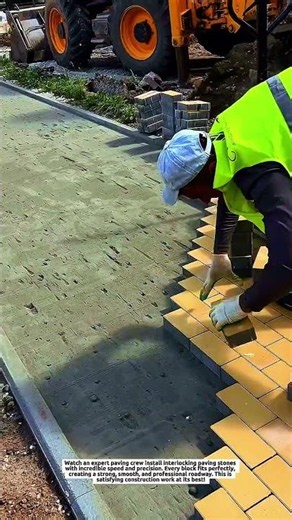 Insane Speed! Perfect Road Paver Installation That Will Blow Your Mind!