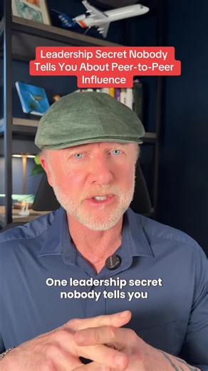Dr. Dan Flint | Leadership secret nobody tells you about peer-to-peer influence. #leadershipdevelopment #secret #executivecoaching #leadership | Instagram