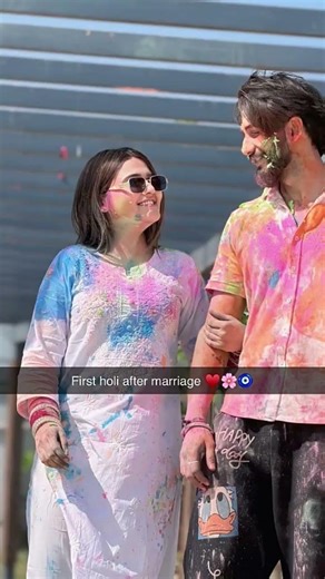 holi with my hubby 🥰🥰 #subscribe #duet #youtubeshorts #simrankalsi #love #lifeisbutadream