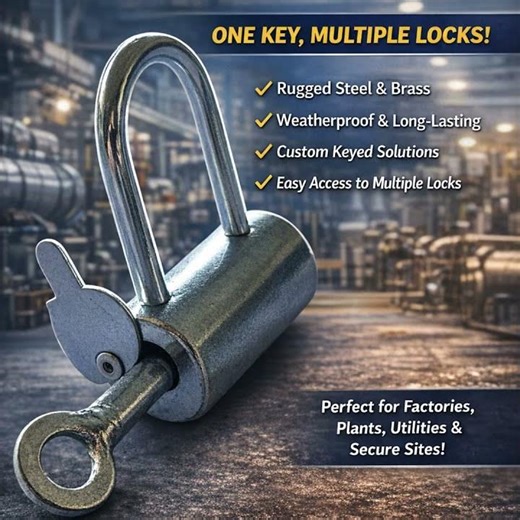 Industrial Master Key Lock