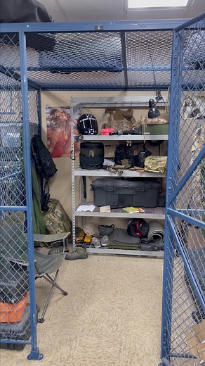 201K views · 2.5K reactions | A behind-the-scenes look at the Bravo Team cages. Bet you can guess whose cage has the Flyers magnets. | SEAL Team | Facebook
