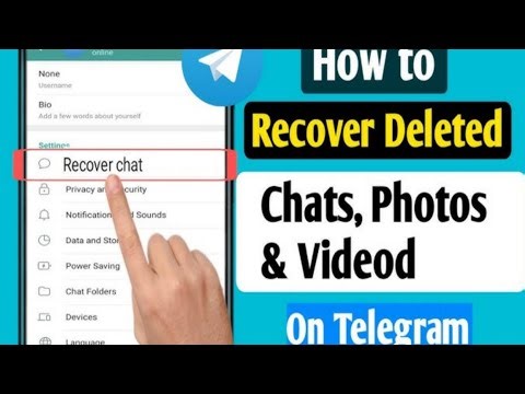 How To Recover Deleted Telegram Message, Chats, Pictures and Videos (Method 2025)