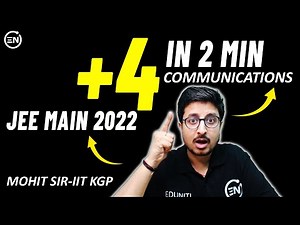 Communication System in 2 min 😲 | Guaranteed 4 Marks | JEE Main 2025 | JEE Physics | Eduniti