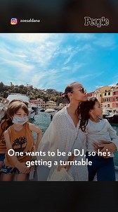 Avatar's Sam Worthington and Zoe Saldaña are talking all about parenthood. ❤️ Watch the full special: bit.ly/3vbXJ9P | People