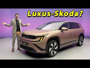 Das neue Skoda-Flaggschiff ist eine echte Überraschung! Skoda Peaq PREMIERE echter Elektro-Kodiaq