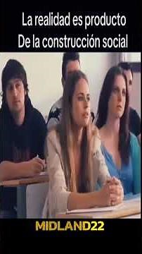 The reality we perceive is not an objective and absolute fact, but a social construction.