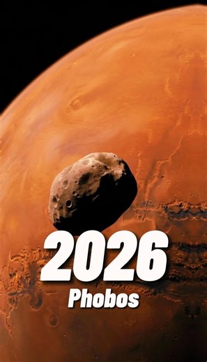 Phobos… A Doomed Moon 💀#phobos #mars #evolution