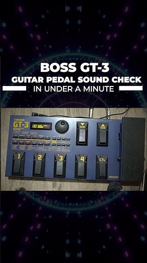 Boss GT-3 Guitar Effects #shorts