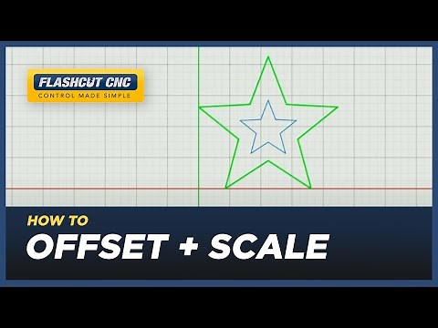 How to Offset and Scale Shapes - FlashCut CAD/CAM/CNC Software