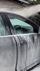 How easy is a DIY car wash when you've got a Kärcher water blaster on hand? Plus, our cleaning solutions ensure you get that shine ✨ So clean and so satisfying! | Kärcher Home & Garden | Facebook