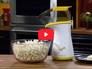 Presto® PopLite® hot air popper - Product Info - Video