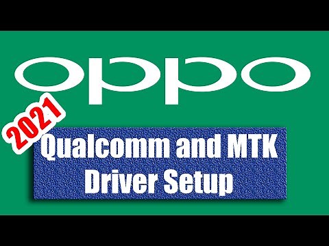 Download Oppo Qualcomm and MTK Driver Setup