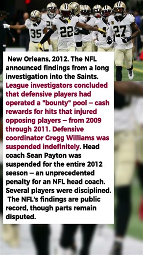 What the Saints Were Actually Doing in 2009 to 2011 That the NFL Called "Bountygate" in 2012