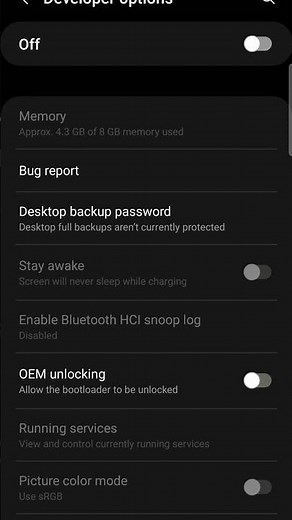 How to reset developer settings | Default Settings | Samsung
