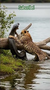 Cheetah Attacks Big Anaconda | Wild Animal Discovery! #viral