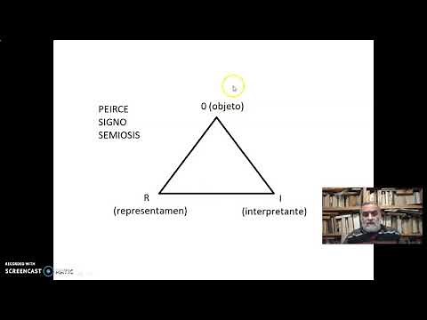 La semiótica de Peirce 1/2