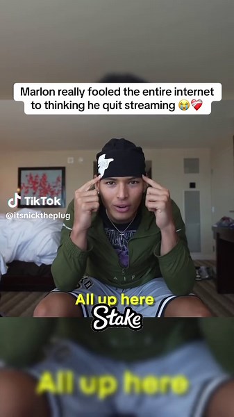 Marlon Pranks the Internet About Quitting Streaming