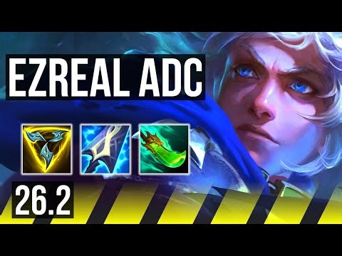 EZREAL & Poppy vs DRAVEN & Nautilus (ADC) | KR Challenger | 26.2