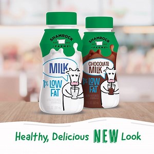15 reactions | Say hello to our fresh new look! Protein that's ready to pair with your favorite on-the-go meals. | Shamrock Farms | Facebook
