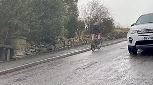 Mow Cop. When style and grace go out the window and pure power takes over. Good effort! www.velo29events.com | Velo29