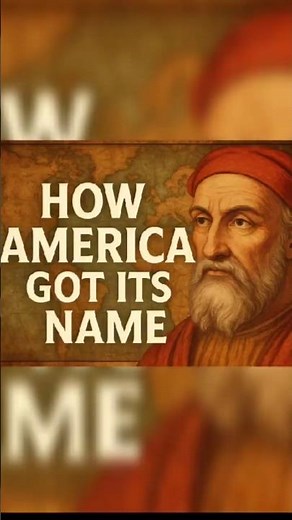 How America Got Its Name in 60 Seconds | The Truth About Amerigo Vespucci#AmericaNameOrigin