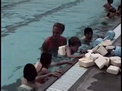 Swim Lessons at South Valley Family YMCA | June 1992 | Unedited Home Video | San Jose, CA
