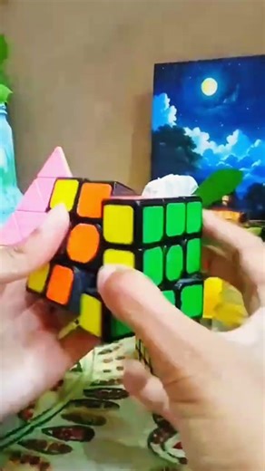 I solve my Rubiks cube in 1 second 🤯😁😁 #speedcubing #rubikscube #trending #shorts #ytshorts