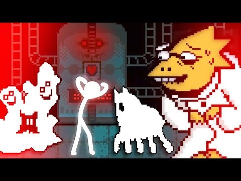 Alphys BIG Secret In The True Lab! | Undertale Pacifist Run