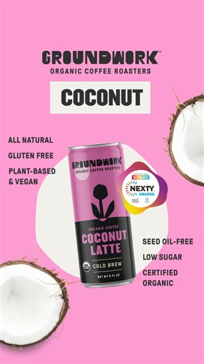 We've spent years perfecting the perfect balance of bold cold brew coffee and creamy plant-based milk. ⏳ The result? Four carefully crafted, convenient, clean-label flavors that are as simple as they are delicious. The lineup: 🤎 Almond – smooth and nutty 🥥 Coconut – light and refreshing 🌾 Oat – classic and balanced 🍫 Mocha – rich and chocolatey Order online or find them today in select grocers. 🛒 | Groundwork Coffee Co.