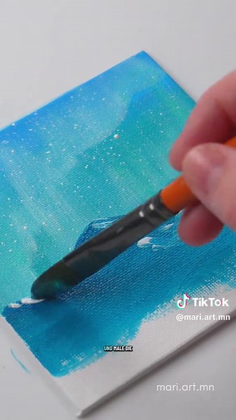 Nordlicht-Landschaft für Anfänger – einfaches Acryl-Tutorial💚 Ein leichtes Tutorial für absolute Anfänger: ein ruhiges Bergpanorama mit Nordlichtern, Tannen und funkelnden Sternen – gemalt mit Acryl auf Leinwand. Schritt für Schritt kannst du diese Szene ganz einfach nachmalen. Probier’s aus und genieße den Effekt . . . . #Acrylmalerei #MalTutorial #Anfängerfreundlich #NordlichtKunst #Landschaftsmalerei