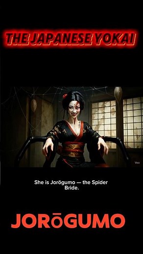 Jorōgumo: Japan’s Terrifying Spider Woman (Yokai Legend) #Yokai #Jorogumo #JapaneseFolklore