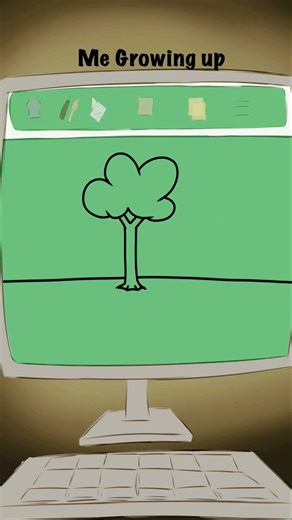 Kids on a computer today Vs me as a kid (4k memes) #shorts #anime