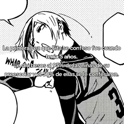 Eita y sus primeras confesiones de amor a los 5 años